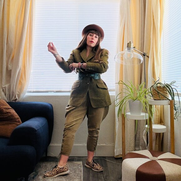 Weekend Max Mara Olive Green Blazer - Picture 15 of 15